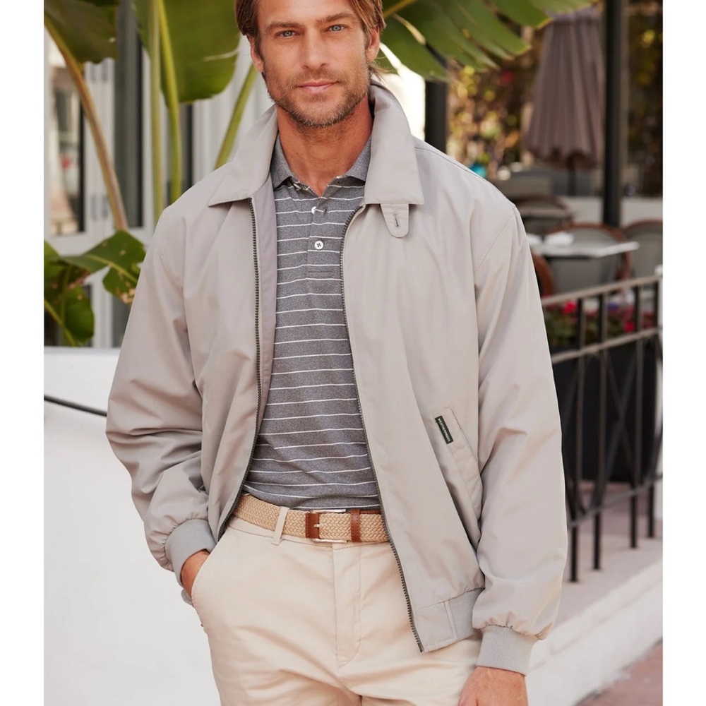 Weatherproof Original Mens Golf Jacket,New Fog Size 4x